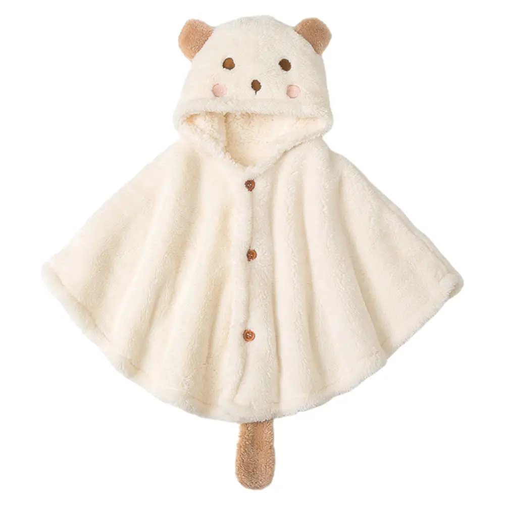 Poncho style polaire enfant – Image 5