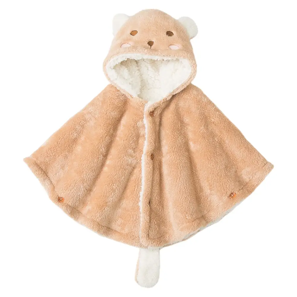 Poncho style polaire enfant – Image 2