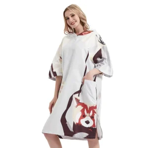 Poncho surf femme