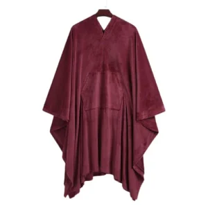 Poncho polaire homme
