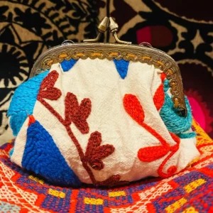 Porte monnaie "Grand Mère" Suzani