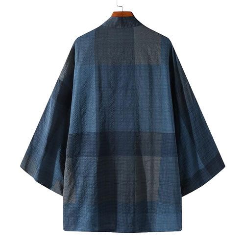 Poncho Polaire-Plaid Homme – Image 6
