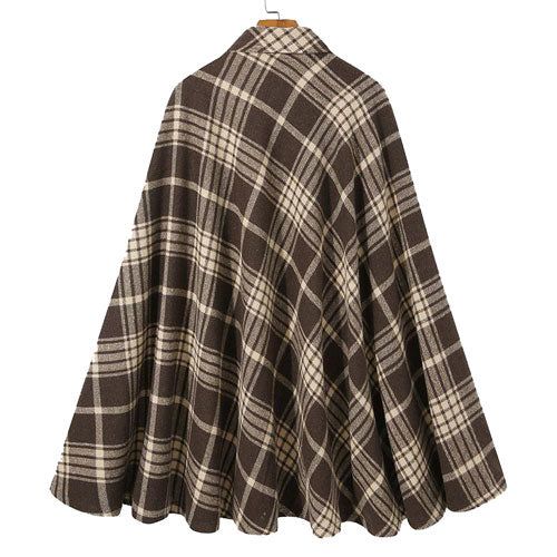 Poncho Carreaux-Hiver Homme – Image 5