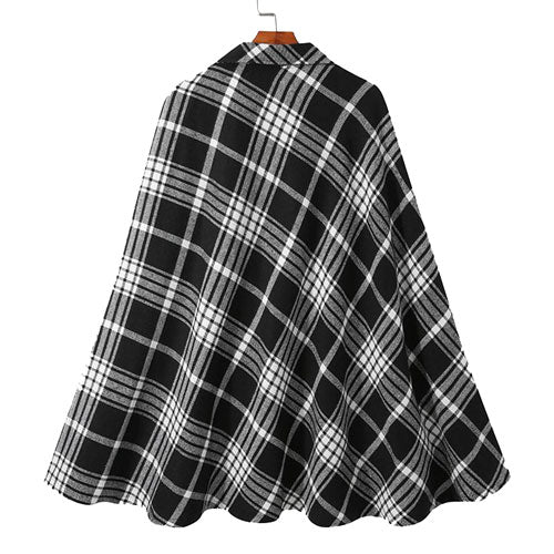 Poncho Carreaux-Hiver Homme – Image 4