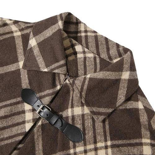 Poncho Carreaux-Hiver Homme – Image 7