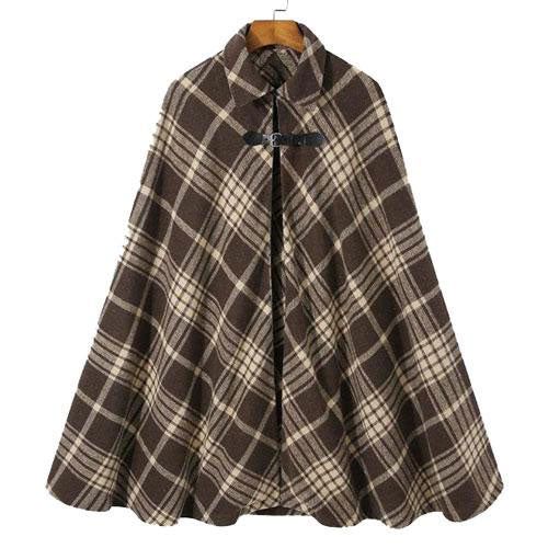 Poncho Carreaux-Hiver Homme – Image 3