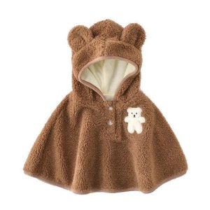 Poncho Ourson Bébé