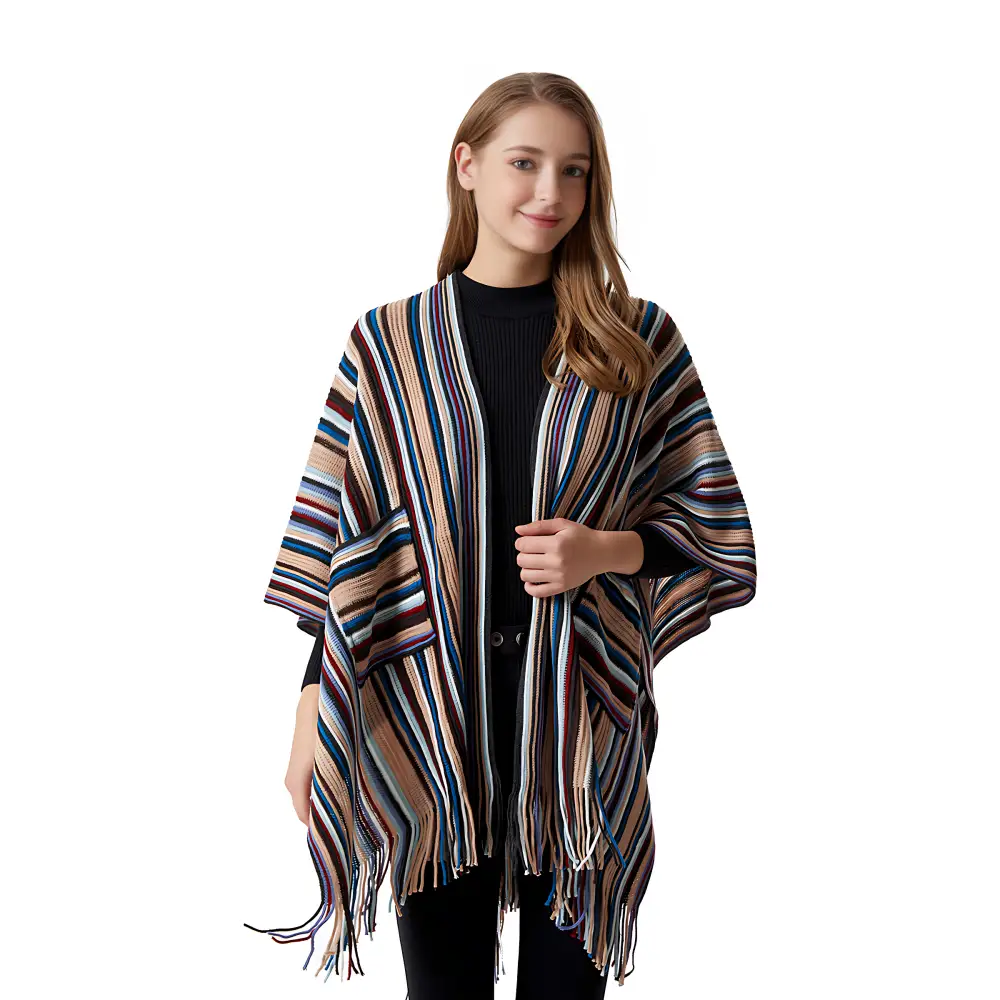 Pull style poncho femme – Image 5