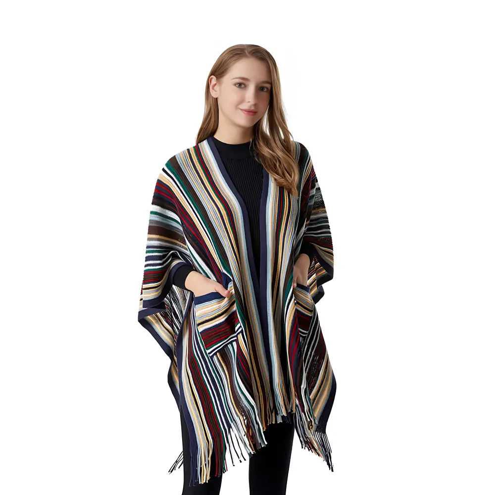 Pull style poncho femme – Image 4