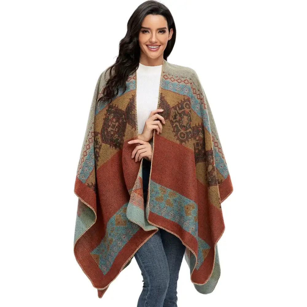 Tricot poncho – Image 2