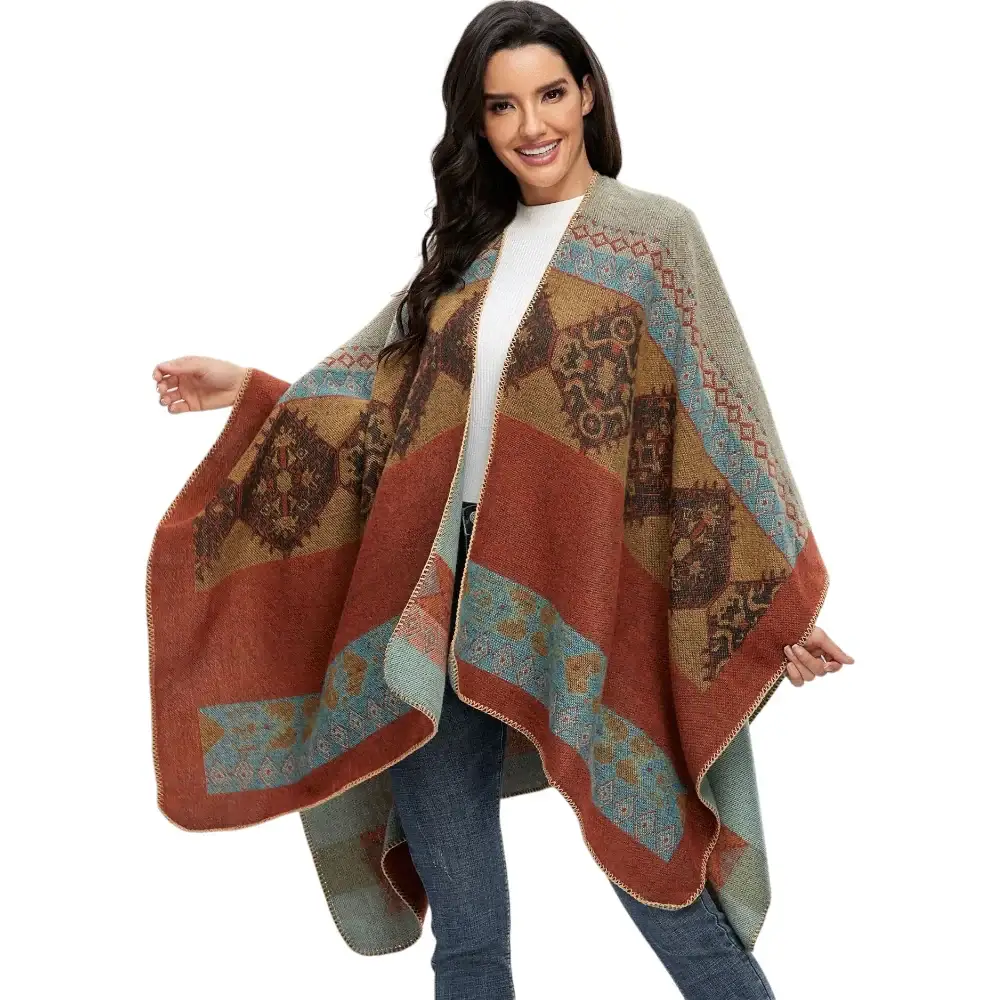 Tricot poncho – Image 4