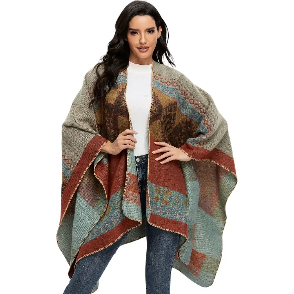 Tricot poncho – Image 3