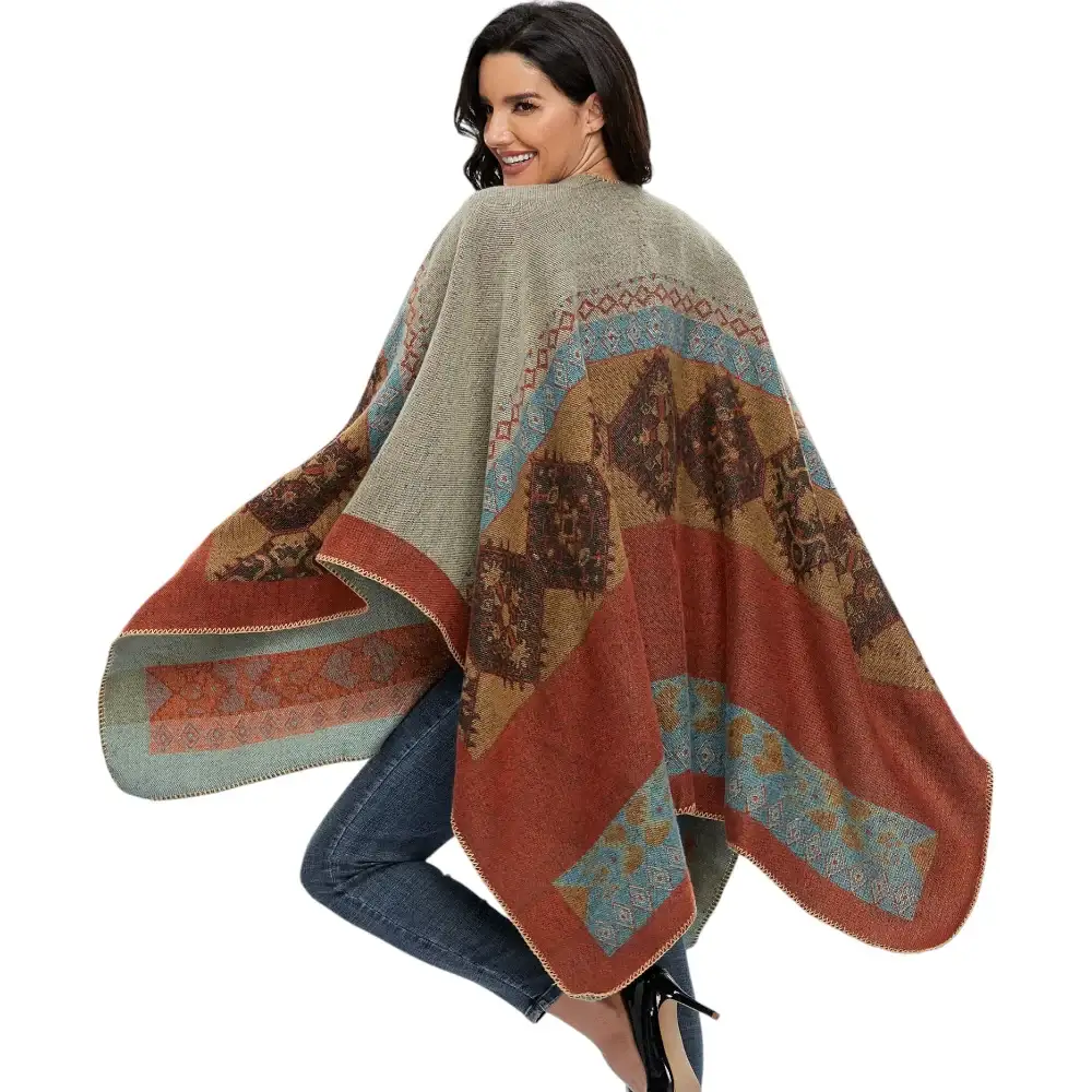Tricot poncho – Image 6