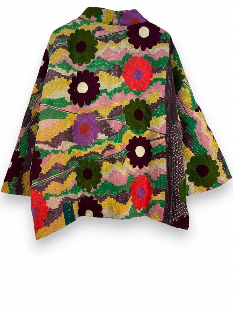 Veste Bengal Kantha brodé – Image 8
