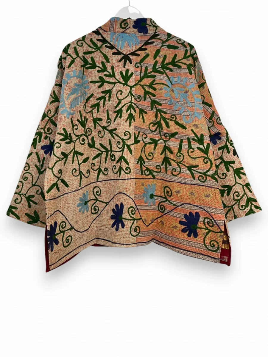 Veste Bengal Kantha brodé – Image 4