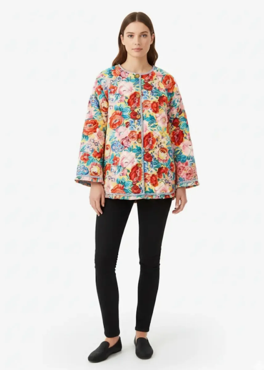 Veste Gilet Kimono Femme – Image 2