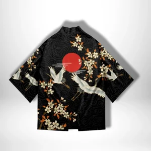 Veste kimono enfant manches courtes