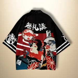 Veste kimono femme Art