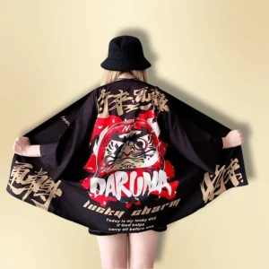 Veste kimono femme Daruma