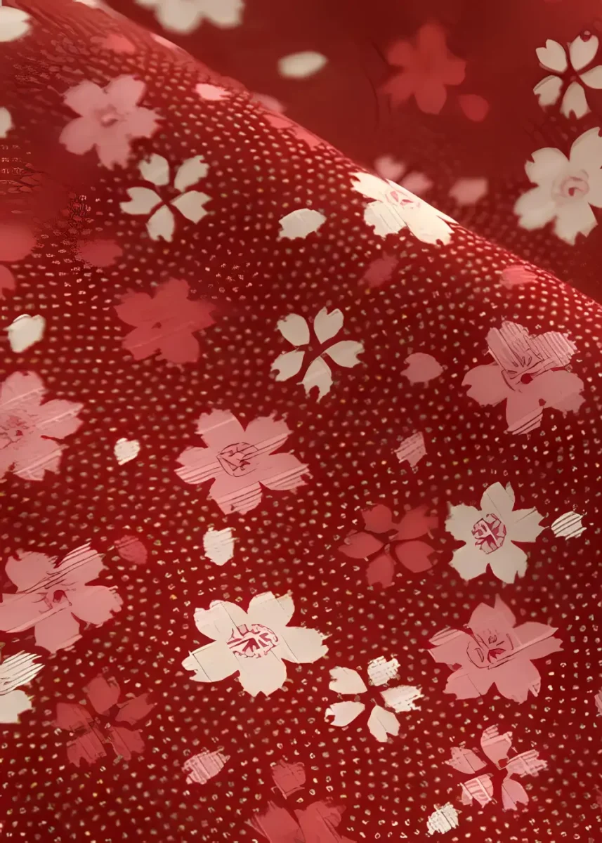 Veste Kimono Femme Fleur Nipponne – Image 6