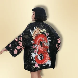 Veste kimono femme RedDragon