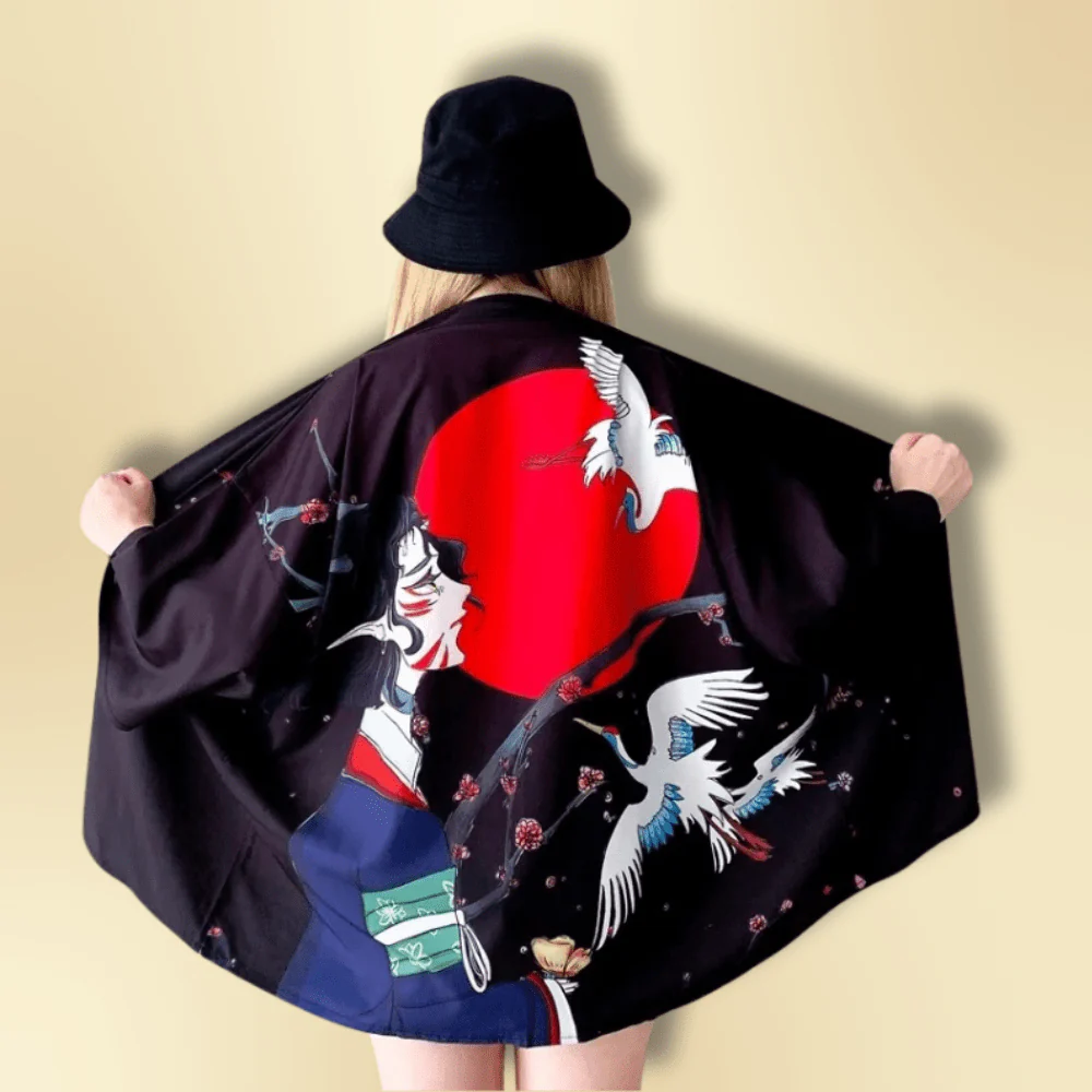 Veste kimono femme WifeJapan