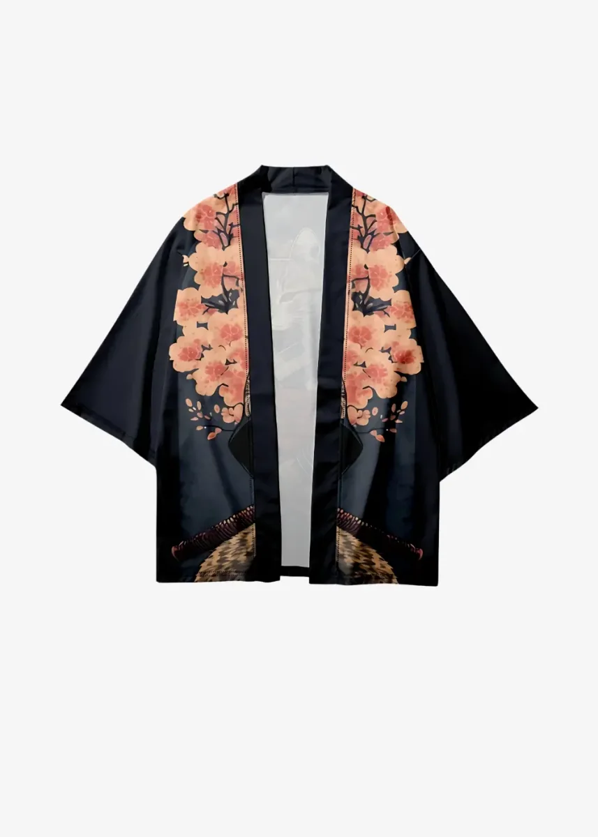 Veste Kimono Guerrier Chat – Image 4