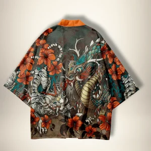 Veste kimono homme Beast