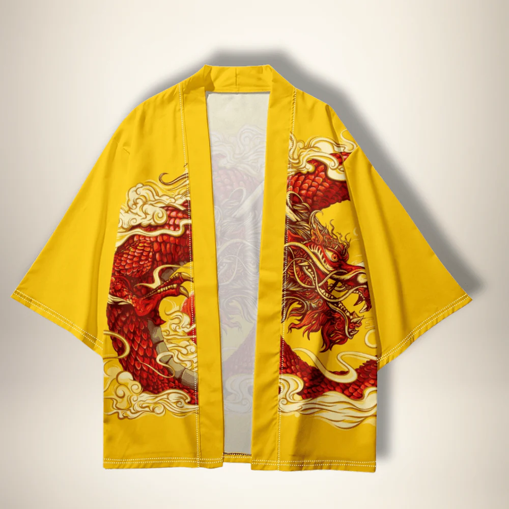 Veste kimono homme BigDragon – Image 3