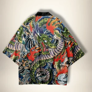 Veste kimono homme GreenDragon