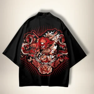Veste kimono homme RedDragon