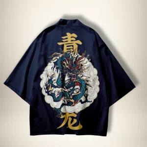 Veste kimono homme WhiteSmoke