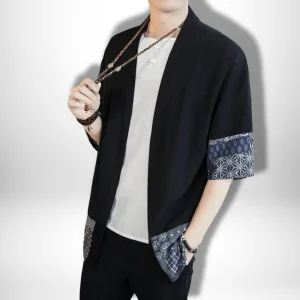 Veste Kimono manchette