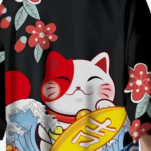 Veste Kimono Maneki Neko