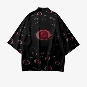 Veste Kimono Oeil Rouge