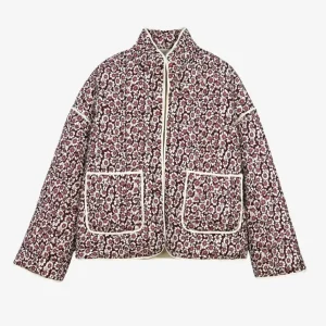 Veste Kimono Quiltée Florale