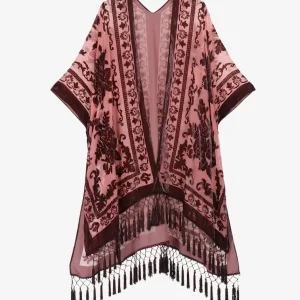 Veste Kimono Rose
