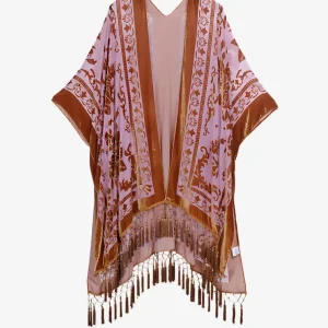 Veste Kimono Rose Pâle